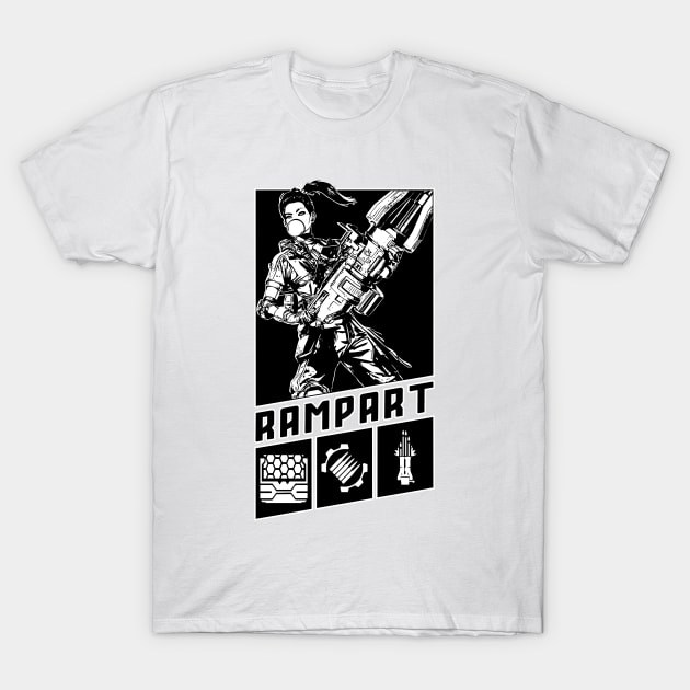 Rampart T-Shirt by Peolink